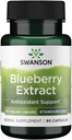 Swanson Blueberry Leaf Extract 60 Milligrams 90 Capsules
