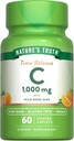 Nature's Truth Vitamin C with Rose Hips 1000mg | 60 Coated Caplets | Vegan, Non-GMO & Gluten Free Supplement
