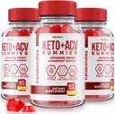 NutraRize (Pack of 3 KetoKandies Keto+ACV Gummies for Weight Loss, Maximum Strength Supplement, Keto Kandies Reviews (180 Gummies)