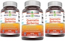Formules étonnantes Quercetin Berberine : 250 mg Berberine et 250 mg Quercetin : Supplément de capsules veggies : non-OGM : sans gluten Fabriqué aux États-Unis (90) 3 Pack