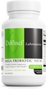 DAVINCI Labs Mega Probiotic ND 50 - Supplément probiotique non laitiers avec fibre prébiotique - Soutien de santé digestif et immunitaire* - Soutien gorgé avec bactéries bénéfiques* - 60 capsules végétariennes