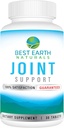 Meilleur soutien de joint Earth Naturals - Glucosamine, Chondroïtine, MSM et vitamines et nutriments spéciaux pour le dos, la hanche et le soutien de joint - supplément de joint pour les articulations, le muscle et la flexibilité 30 jours