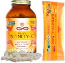 Ensemble, 1 flacon de capsules de vitamine C (30 portions), 1 boîte VIT C Snack Bars (12 pack)