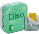 DISO - Vitamin B12 - Fast-Dissolving Oral Strips, for Tiredness and Fatigue, Orange Mint Flavor, Vegan, Sugar Free, Maximum Absorption, Gluten Free, Individually Wrapped, 30 Dissolvable Strips