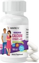 BariatricPal Citrate de calcium facile à avaler (600mg) et comprimés enduits D3 (30jours)