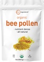 Micro Ingredients Organic Bee Pollen Granules, 1 lb | Fresh Harvest, Raw & Natural Superfood | Rich in B Vitamins, Minerals, Protein & Antioxidants | Keto, Non-GMO