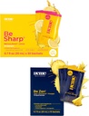 BeMe BeSharp & BeZen Bundle - Suppléments liquides Oméga-3 et Magnésium Glycinate L-Theanine