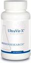 Recherche en biotique UltraVir-X - Meilleur supplément de soutien immunitaire, Vitamine C, Zinc, Champignon de Maitake, Astragalus, Teneur élevée en flavonoïdes, soutient des voies saines pour les adultes - 90 capsules