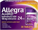 Allegra 24 Hour Allergy Tablets 30 Tablets (Pack of 2)