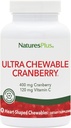 NaturesPlus Ultra Chewable Cranberry - 90 Love Berries Tablets, Pack of 2 - Promotes Urinary Tract Health - Non-GMO, Gluten Free - 90 Total Servings