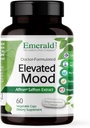 Emerald Labs Elevated Mood - Stress Management Supplement with Sensoril Ashwagandha Extract & Affron Saffron Extract - 60 Vegetable Capsules (30-Day Supply)