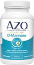 AZO D Mannose Tract urinaire Santé, nettoyage, flush et protéger le tract urinaire, pharmacien no 1 Marque recommandée, force clinique, non-OGM, 120 Nombre