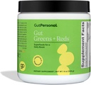 GutPersonal Gut Greens™ + Reds Nourish Your Gut, Increase Good Bacteria, and Enhance Wellbeing for Optimal Stomach Health, 30 Servings