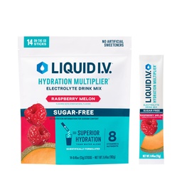 Multiplieur d'hydratation I.V.® liquide sans sucre - Melon de framboise