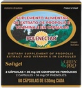 2 Pack de Polenectar Brésil Propolis d'abeille verte 60 Softgels 300 mg