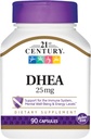 21st Century DHEA 25 mg Capsules, 90-Count (paquet de 2)