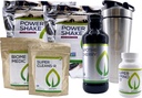 Purium Cleansing + Fitness Bundle - Inclut Power Shake (Apple Berry), Apothe-Cherry, Super Amino 23, Super CleansR, Biome Medic, & Blender Bouteille