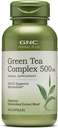 GNC Herbal Plus Green Tea Complex 500mg Supplement, Vegetarian, Supports Metabolism, 100 Servings