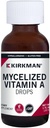 Kirkman - Mycelized Vitamin A Liquid - 30ml - Essential Vitamin - Supports Immune Health - Hypoallergenic