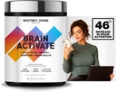 Whitney Johns - Brain Booster Supplement, Nootropic Focus, Brain Supplements for Memory & Focus, Reduce Brain Fog with Fast Acting Unique MCT C8 - Zero Sugar & Caffeine, 2 Tubs