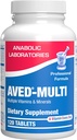 30-en-1 Multivitamine adulte avec fer - Antioxydant riche en plus de 50 multivitamines pour les femmes et les hommes avec des vitamines A C D E B Complexe zinc Magnésium Myo Inositol Citrus Bioflavonoïdes et plus - 2 mois d'approvisionnement