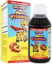 GirafKids Liquid Multivitamin for Kids Ages 4+, 8oz - Daily Child Vitamins with Biotin, Vitamin A, B Complex, Folic Acid, Omega-3 & Beta Glucan - Dietary Supplement for Kids Growth and Energy