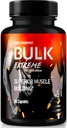 Bulk Extreme Superior Muscle Building Formule avancée, Bulk Extreme pour la masse musculaire maigre pour les hommes, Tous les constructeurs de muscles naturels, pilules masculines pour la performance physique, Commentaires (60 capsules)