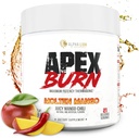 ALPHA LION Apex Burn Supplément perte de poids, poudre d'entraînement, brûleur de calories thermogénique naturel, Fat Loss Support, énergie et focus, optimiser la composition du corps (21 portions, juteuse Mango-Chili Flavor)