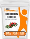 BulkSupplements.com Poudre d'extrait de bouchée de boucherie - bouchée de boucherie, supplément à base de plantes - sans végétalien et sans gluten, 500mg par portion, 250g (8,8 oz) (paquet de 1)