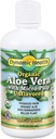 Dynamic Health Organic Aloe Vera Juice w/Micro Pulp, Unflavored | No Added Sugar, Artificial Color or Sweeteners, No Gluten or BPA | 32oz, 8 Serv