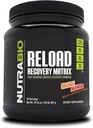 NutraBio Reload - Powerful Muscular Recovery Formula - Post-Workout Supplement - 3G Creatine - 8G BCAAs - 5G Glutamine - 30 Servings, Orange Mango