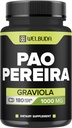 180 Capsules - 600mg Pao Pereira Herb Extract 10:1 avec 400mg Graviola Sourop - Formule combinée pour système immunitaire, esprit confortable, gestion du corps et soutien de la force