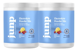 JUNP Electrolytes en poudre Pas de sucre Pas de glucides – Berry frais Lemonade Keto Drink Mix - Potassium et sel Electrolyte en poudre d'hydratation Zéro Calorie en poudre d'électrolyte sans sucre, 90 portions (paquet de 2)