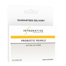 Integrative Therapeutics Probiotic Pearls - Daily Digestive Supplement for Gut Health Support* - Probiotic Capsules for Immune Health Support* - Soy-Free - 30 Count (30 Servings)