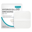 Dimora Hydrocolloïde Dressing 4" x 4" pour soins de la plaie, 10 Pcs Large Patch Bandages avec auto-adhésif pour litsore, Burn, Blister, Acne Care, Super Absorbant pour la guérison rapide
