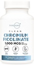 Type Zero Clean Chromium Picolinate Tablets (120 Servings, 1,000 MCG Per Serving) - Non-GMO, Gluten Free
