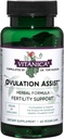 Vitanica Ovulation Assist - Ovarian Health & Adrenal Support with Rhodiola Rosea, Holy Basil, Tribulus Terrestris & Chaste Tree - Herbal Dietary Supplement - Lady - 60 Vegan Caps