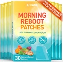 JJ CARE Morning Reboot Patch 30 pcs, Individually Wrapped (with 7 pcs B12 Patches), Wake Up with Ease, Skin-Friendly & Best for Bachelorette Parties