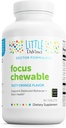 DAVINCI Labs Focus Chewable - Supplement to Support Behavior, Brain Health, and Immune Health for Kids* - with Vitamin B6, Folate, Vitamin B12, and More - Orange Flavor -Sugar-Free - 90 Tablets