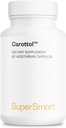 Supersmart - Carottol (Advanced Formula) - Carotenoid Complex Supplement - with Beta Carotene, Lycopene, Lutein & Zeaxanthin | Non-GMO & Gluten Free - 60 Vegetarian Capsules