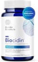 Capsules de biocidin - Disrupteur de biofilm - Soutient le nettoyage du détox de Gut, l'équilibre microbien sain, la fonction immunitaire et la santé de Gut - Supplément à base de plantes professionnelles avec 18 capsules botaniques (90 capsules)