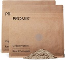 ProMix Nutrition en poudre de protéines végétales, chocolat cru - Pois Protéines et Vitamine B-12 - Après entraînement Fitness et nutrition Shakes, Smoothies, Cuisson & Recettes de cuisson - 5 livres (Pack de 2)