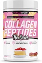 Musclesport Collagen Peptides - Hydrolyzed Grass Fed Collagen Powder Supplement - Promotes Healthy Hair, Skin, Nails, Joints - 30 Serving (Strawberry Shortcake)