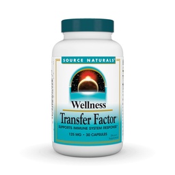 Source Naturals facteur de transfert de mieux-être, soutient la réponse du système immunitaire* 125mg - 30 Capsules