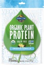 Garden of Life Organic Plant Protein Smooth Vanilla Powder, 10 Servings - Vegan, Grain Free & Gluten Free Plant Based Shake with 1 Billion CFU Probiotics & Enzymes, 15g Protein