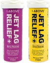 1ABOVE Jet Lag Relief Effervescent Multivitamine avec supplément de voyage Pycnogenol pour l'hydratation, l'énergie, le support immunitaire - Vol essentiel - Citrus 10ct et Berry 10ct