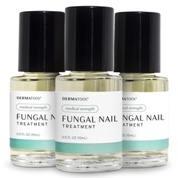 Traitement des champignons des Toenail Solution antifongique extra-résistante et traitement des champignons des ongles pour les Toenail - Réparation des ongles fongiques endommagés, jaunes, épais, décolorés - Onglets - Paquet de 3