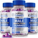 (3 Pack) Energize Gummies - Energize Gummies for Men, Energize Gummies Homme, Supplément pour promouvoir la santé et le bien-être généraux, utilisé pour maintenir un mode de vie sain et actif (180 Gummies)