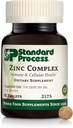 Standard Process Zinc Complex - Enzyme Function Support to Aid Normal Testes Function - Supports Immune Health & Cellular Energy - Gluten-Free, Non-Dairy & Non-Soy - 90 Tablets (90 Servings)