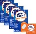 Alka-Seltzer Fizzy Melts, Dissoudre sur la langue, Pas d'eau nécessaire, Supplément alimentaire sur le pouce Comprimés antiacides, pour soulager les brûlures d'estomac occasionnelles et l'indigestion acide*, Arôme orange, 64 Compte